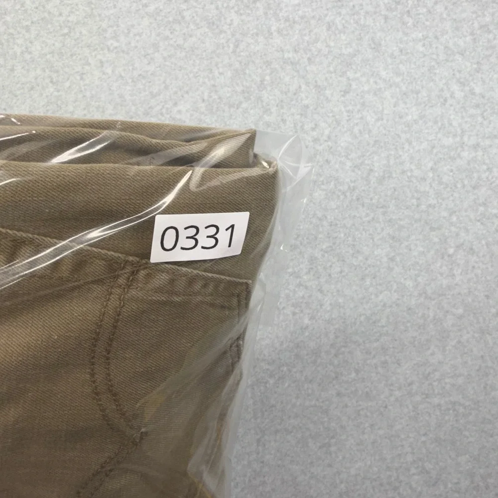 Levi Strauss 505 Regular Fit Tan Cotton‎ Jeans Men white tab VTGs W34 L34